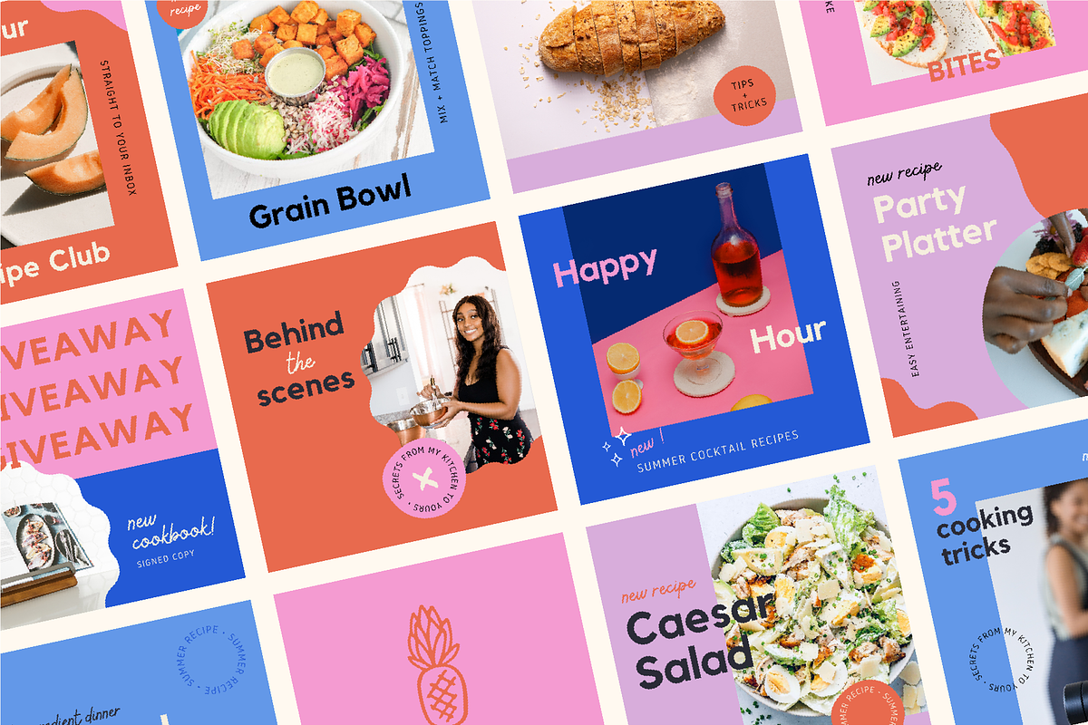 POP Canva Instagram Kit, a Social Media Template by Rose & Co. (Photo 3 of 9)