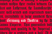 Landsknecht's Sword Blackletter font, a Blackletter Font by kaer_shop (Thumbnail 3 of 11)