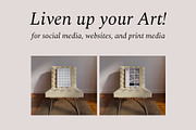 Frame Mockup Set BELLAMY, a Household Mockup by Bonumo (Thumbnail 7 of 11)
