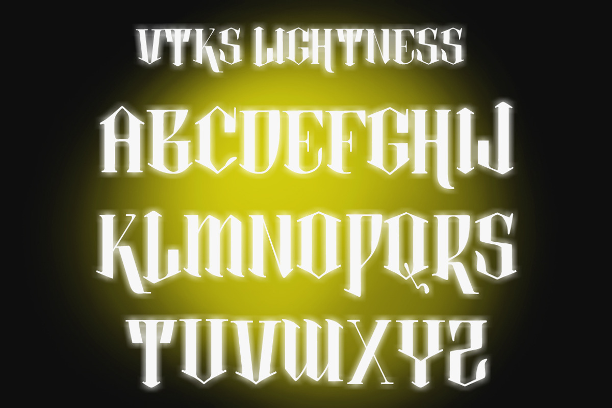 Lightness 4 Fonts By Vtks preview 4
