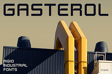 Gasterol - Industrial Display Fonts