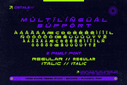 Excarion - Futuristic Font, a Sans Serif Font by Snape Design Studio (Thumbnail 3 of 5)