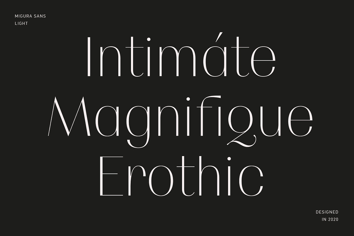 Migura Sans Font Family, a Sans Serif Font by Andrey Sharonov (Photo 7 of 23)