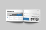 Annual Report Template Landscape, a Brochure Template by DesignCrest (Thumbnail 9 of 13)