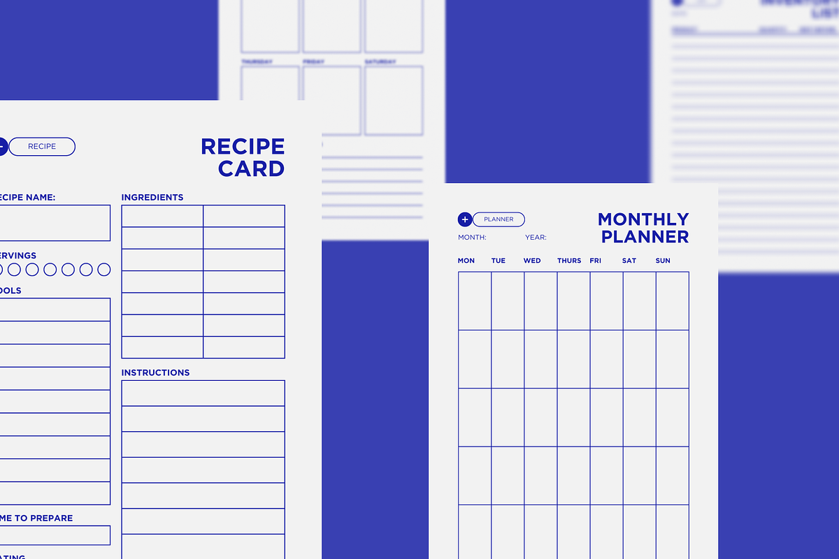 Meal Mastermind: Modern Meal Planner, a Templates & Theme by Out of Context (Photo 5 of 7)