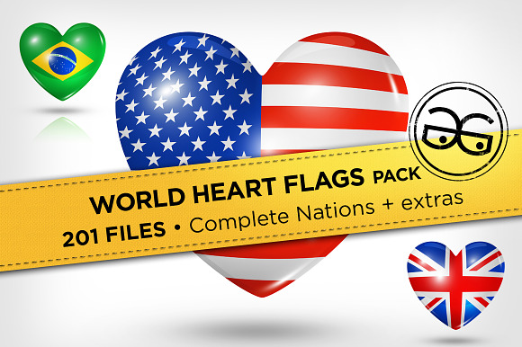 World Heart Flags preview 3