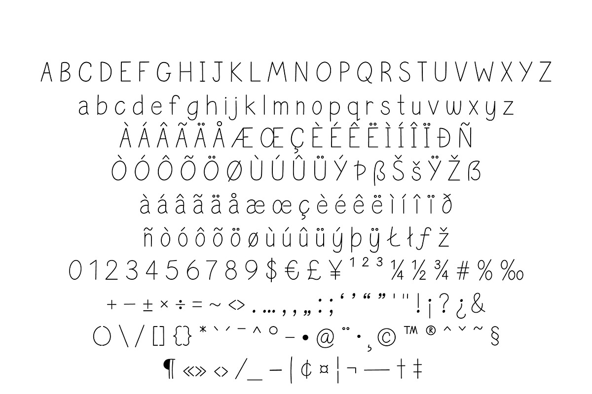 Clean Notes Font, a Handwritten Font by noonsun (Photo 2 of 4)