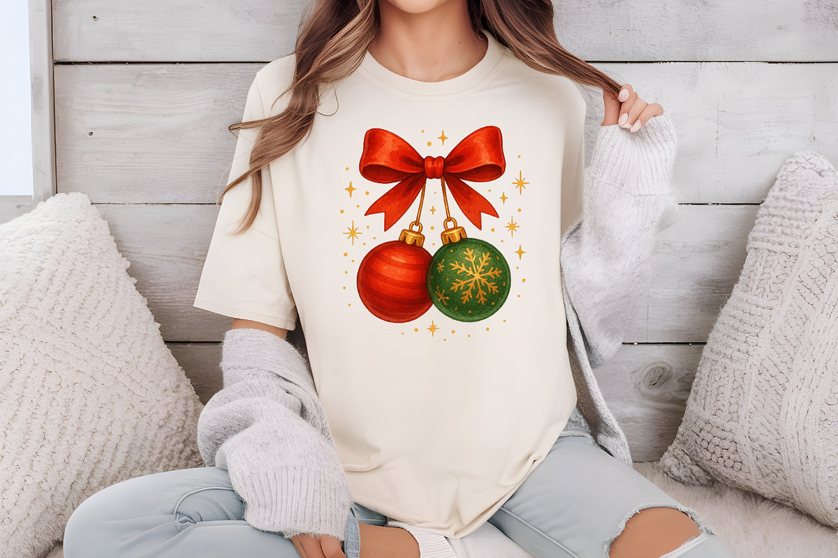 Vintage Christmas Ornament Cherries, an Illustration by Libby Wishes (Photo 6 of 6)