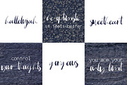 Roscher Font, a Script Font by SophieSaxo (Thumbnail 6 of 8)