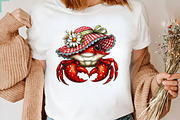 Whimsical Summer Crub Clipart, an Illustration by CreationArt (Thumbnail 4 of 7)