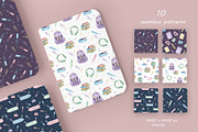 Back to School Patterns, a Pattern Graphic by ArtGiftsStudio (Thumbnail 4 of 4)