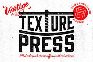 TexturePress - Ink Stamp Effects