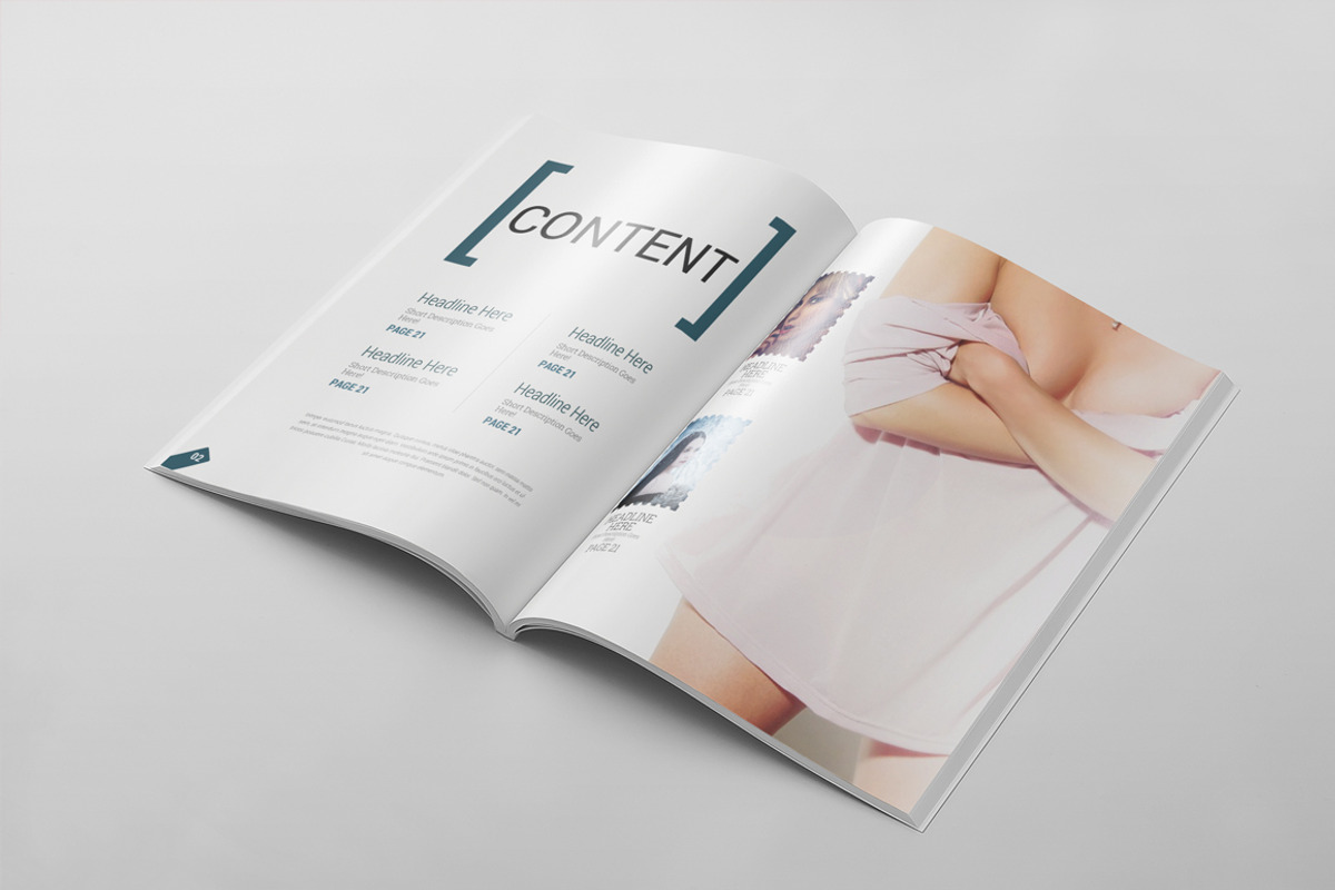 Magazine Template 50, a Magazine Template by pmvch (Photo 2 of 22)