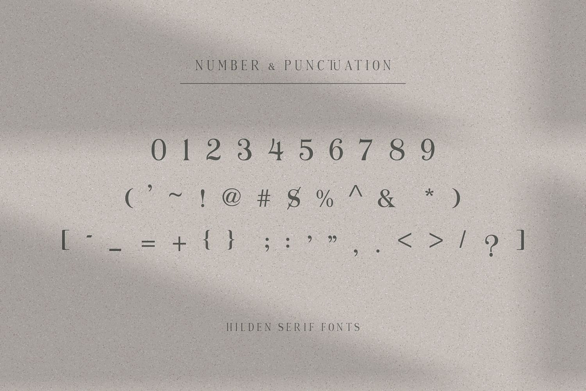 Hilden - stylish modern serif font, a Serif Font by Penatic Studio (Photo 12 of 14)