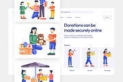 Charity and Donation Art Set, a Person Illustration by Vectors Market (Thumbnail 4 of 7)