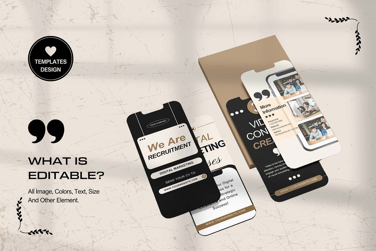 120 Simple Marketing Instagram Canva, a Social Media Template by Branding Victory STD (Photo 6 of 10)