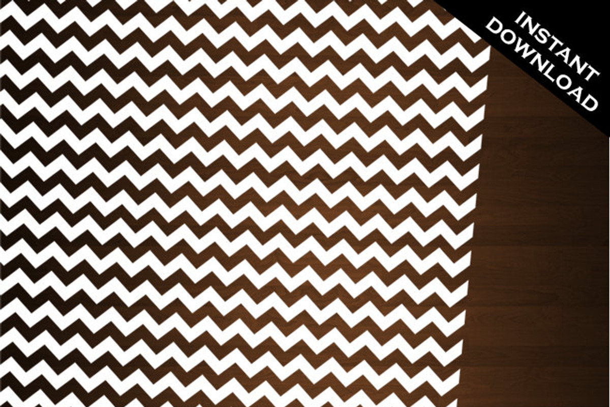 153 Piece White Chevron Paper Pack preview 3