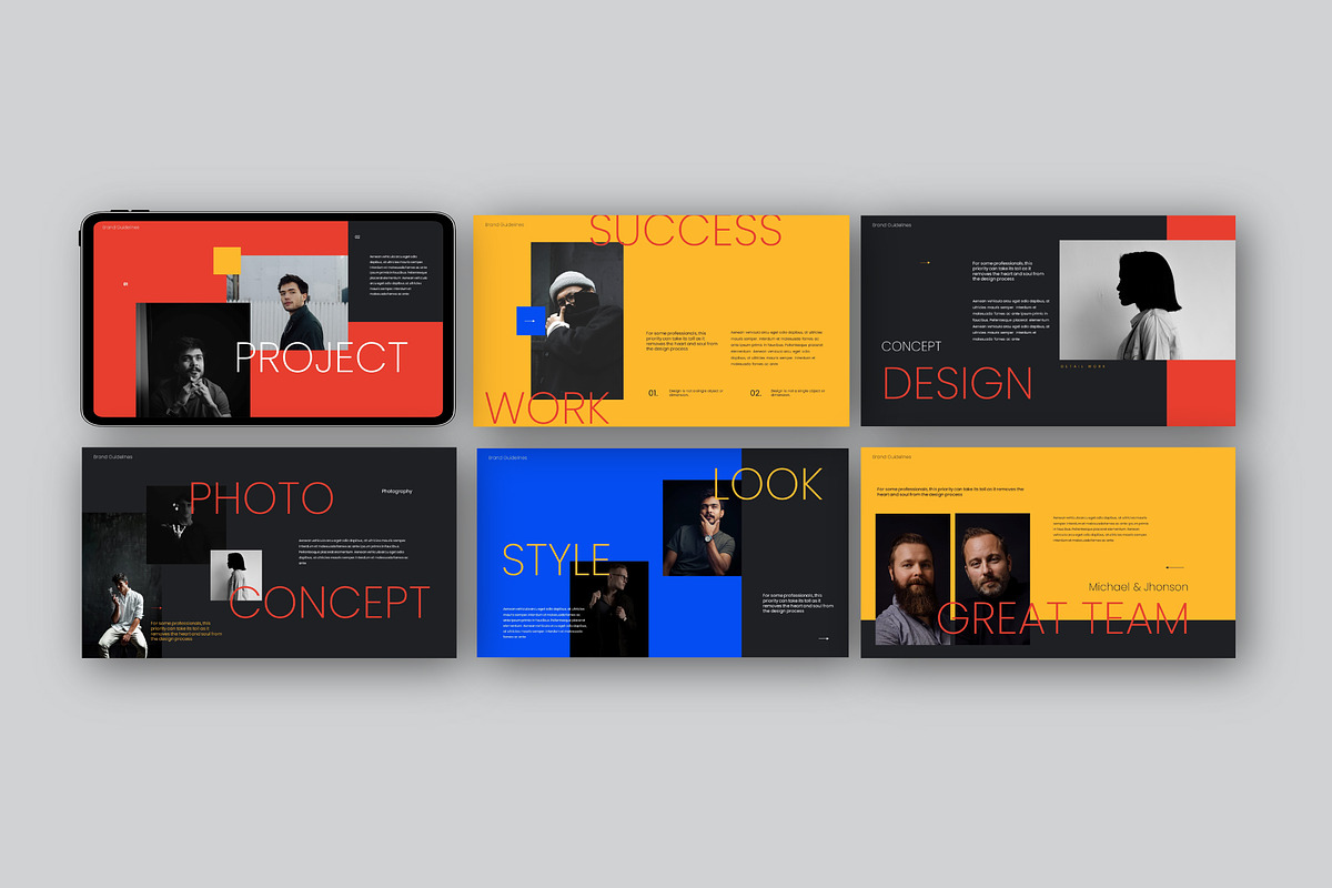Xogno Modern Ui Powerpoint, a Presentation Template by Dirtytemp Studio