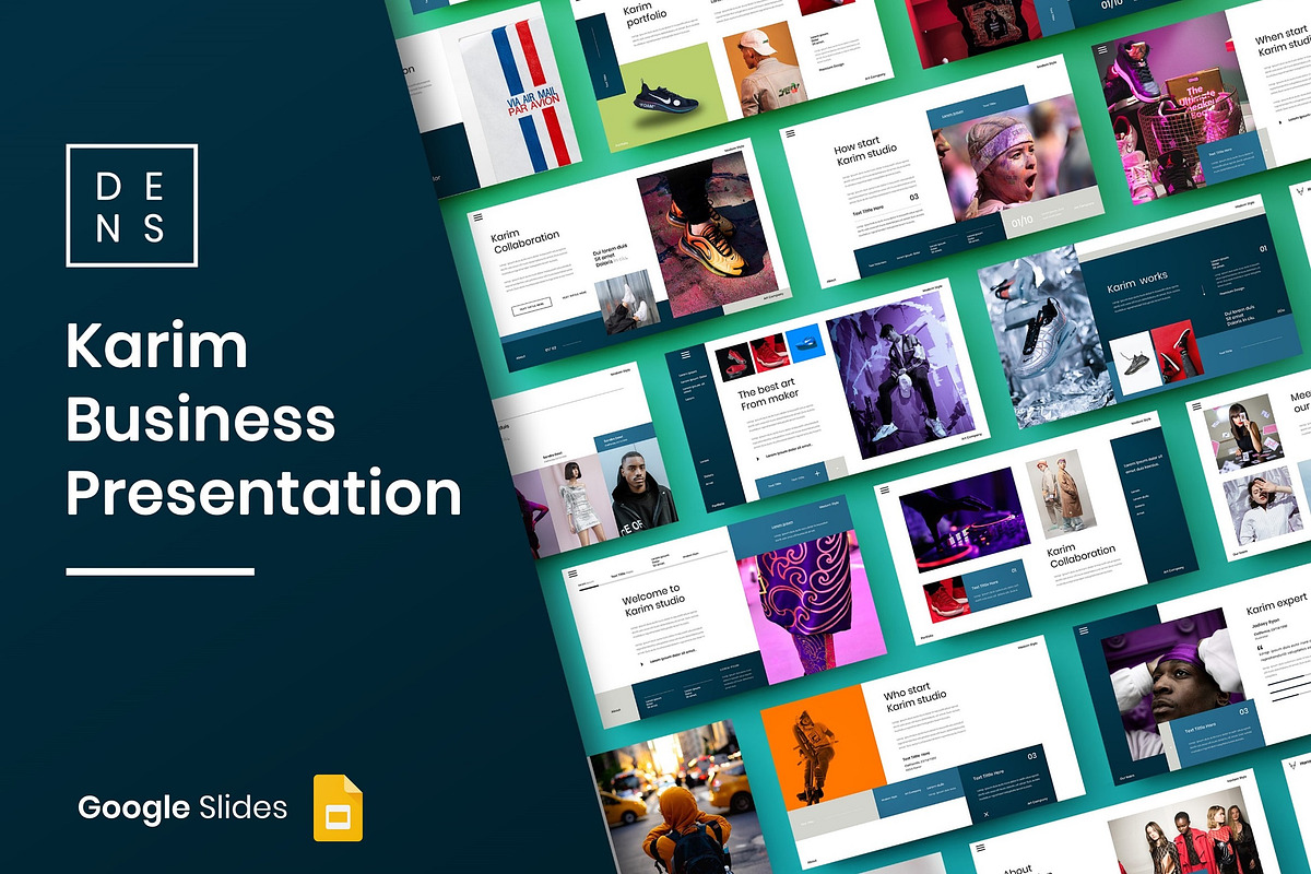 Karim - Business Google Slide Templa, a Presentation Template by Dens Creative Studio (Photo 1 of 6)