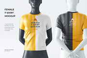 Female T-Shirt Mockup, a Shirt Mockup by zpackcreative (Thumbnail 1 of 5)