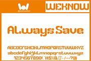 High Energy font, a Sans Serif Font by weknow (Thumbnail 2 of 8)