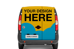 Fiat Doblo Cargo Mockup