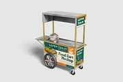 Street Food Cart Mockup, a Product Mockup by bimockup (Thumbnail 6 of 6)