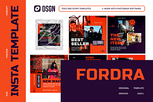 Fordra Urban Instagram Template