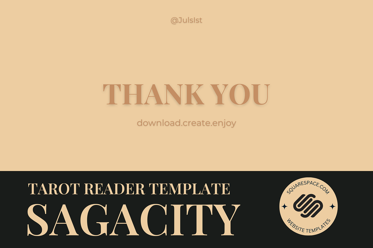 Tarot Squarespace Website Template, a Squarespace Template by JulsIst (Photo 12 of 12)
