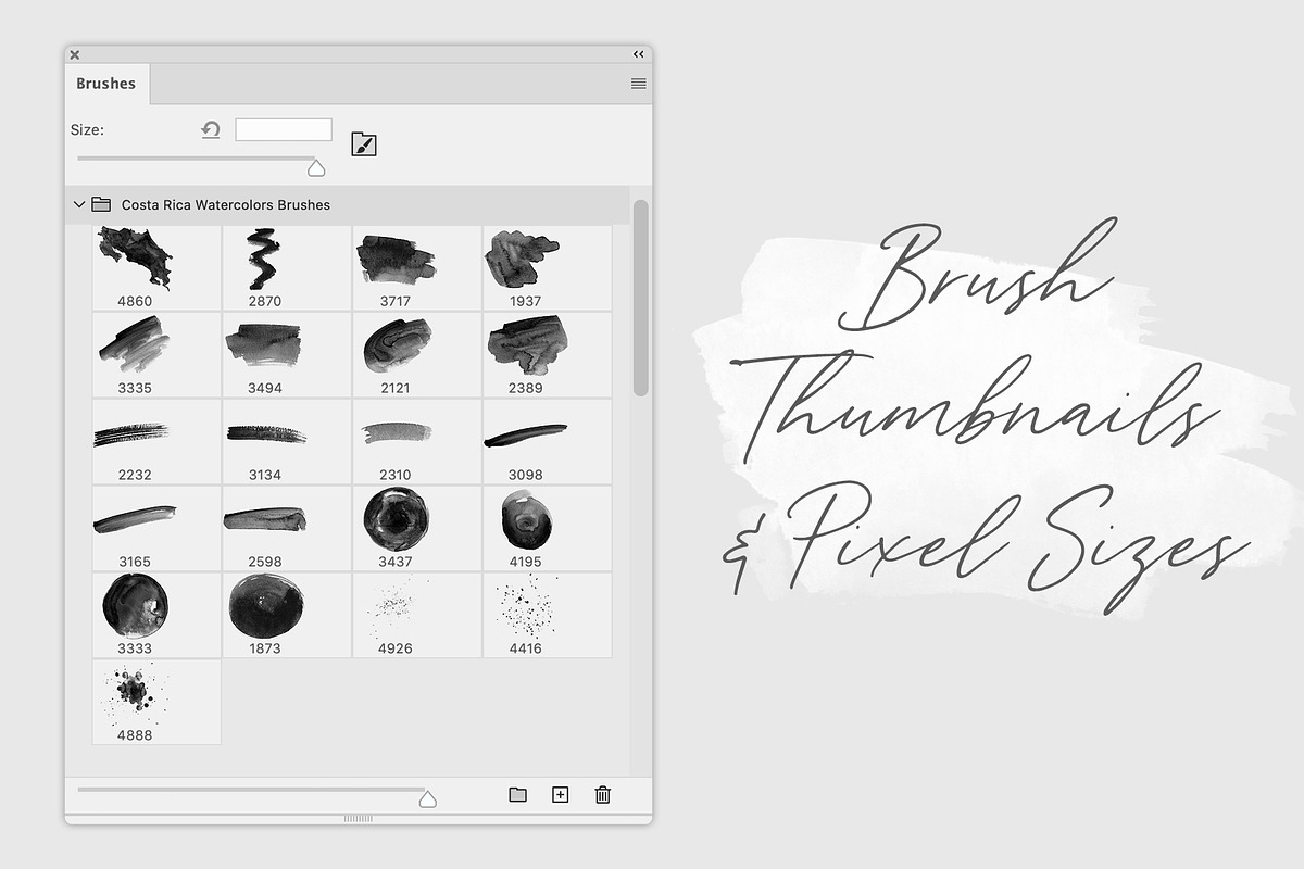 Costa Rica Watercolor PS Brush, a Brush Add-On by Fernwel Creative (Photo 2 of 4)