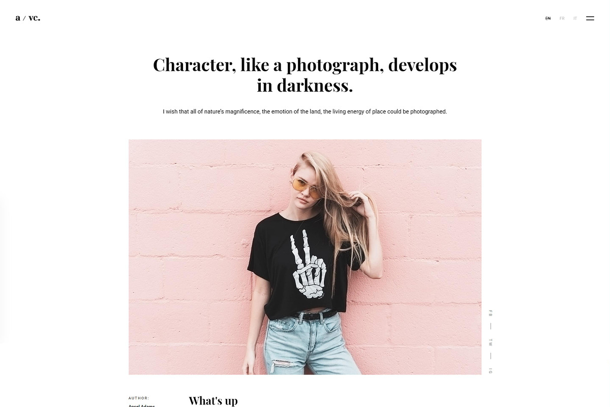 Fotico – Photography HTML Template, a HTML Template by ArtStyles (Photo 9 of 10)
