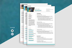 Resume Template, a Resume Template by retrographix