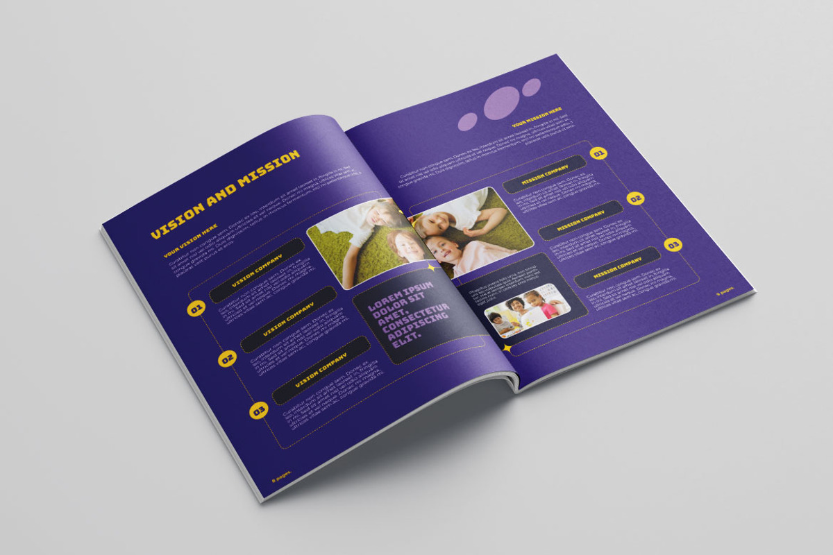 Preschool Brochure Vol.15, a Brochure Template by Bewalrus Studio (Photo 5 of 10)