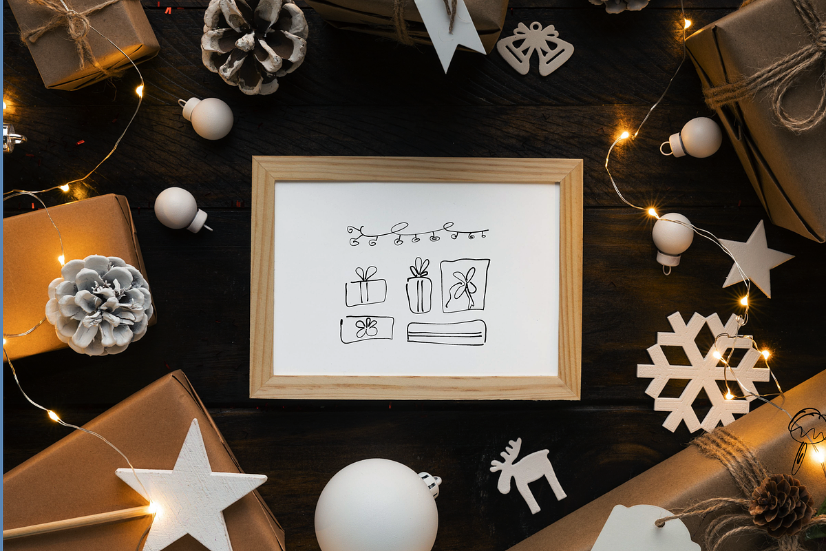 170+ Christmas & Winter Doodles, a Seasonal Illustration by lokfrid (Photo 5 of 6)