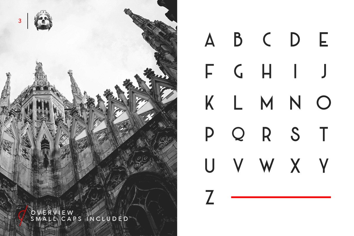 Milano - RetroFuturistic Sans, a Sans Serif Font by Unio Designs (Photo 3 of 12)