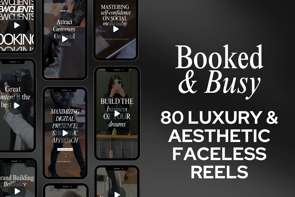 Faceless Reels Digital Marketing, a Social Media Template by Design Driven Media (Photo 4 of 6)