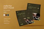 Crafted For Your Mood - Flyer, a Flyer Template by VUNIRA (Thumbnail 1 of 3)