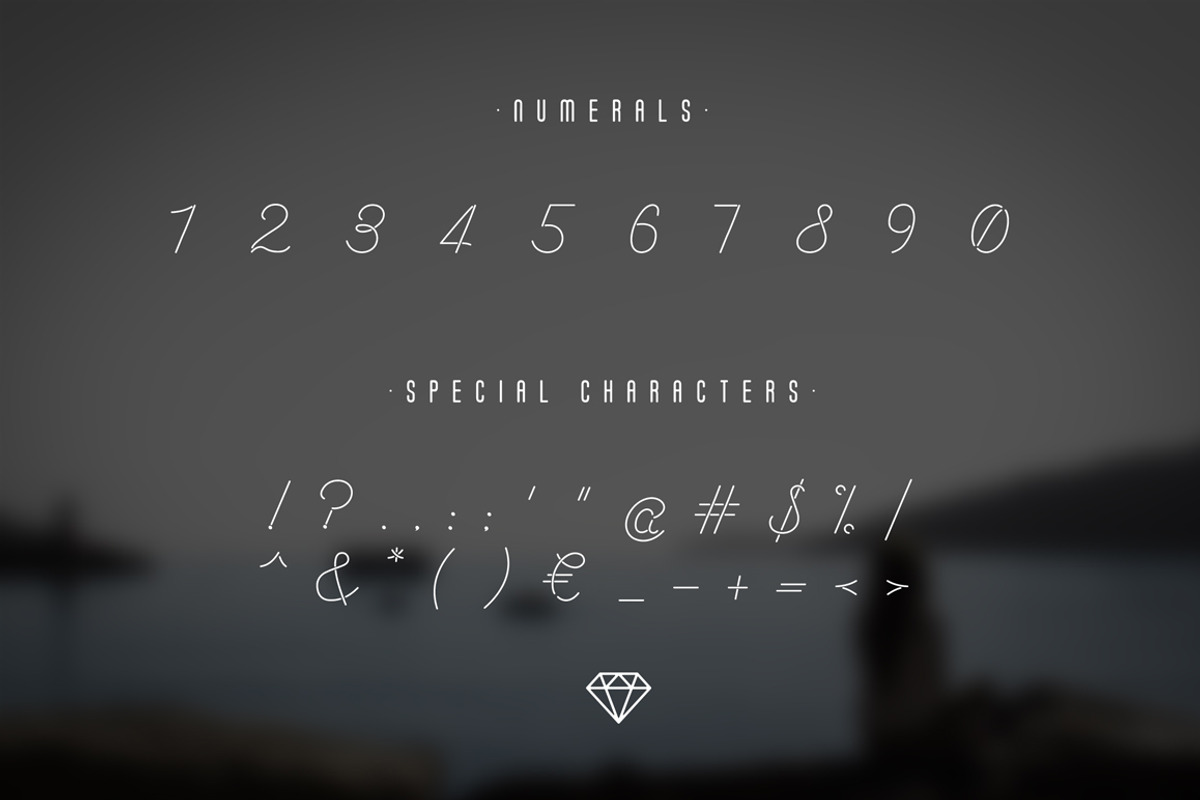 Jewel Font preview 4