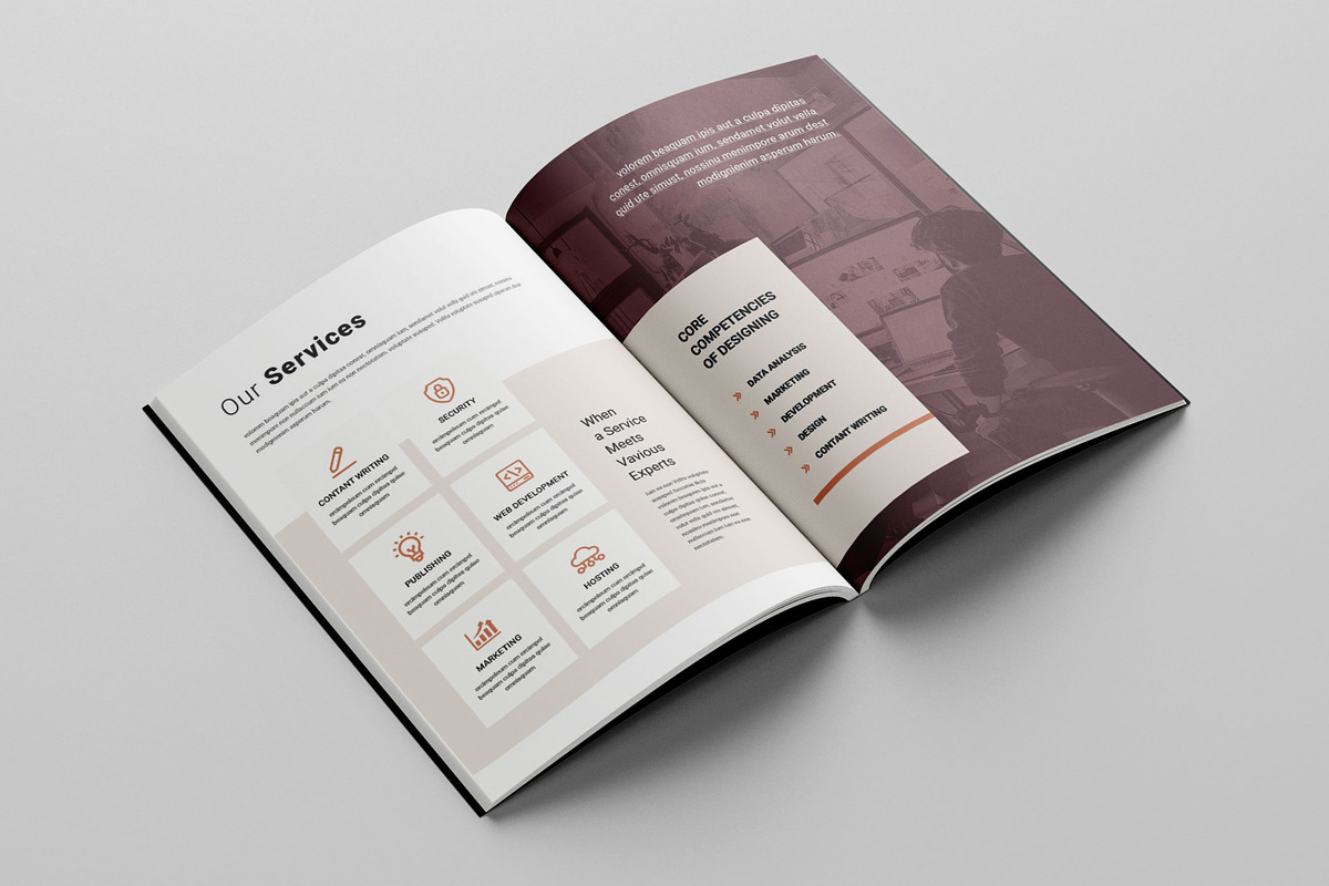 Business Proposal Template, Brochure, a Brochure Template by Niofix (Photo 2 of 6)