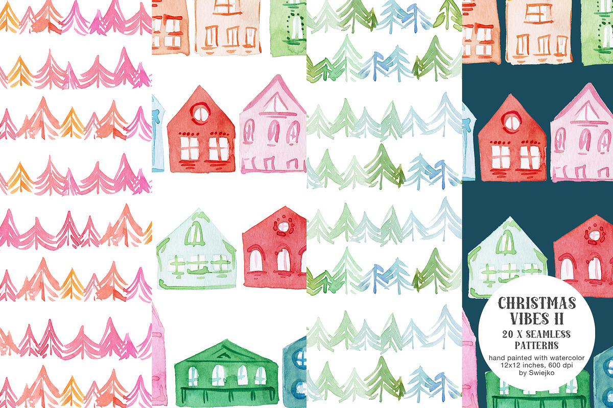 Christmas Vibes II, a Pattern Graphic by swiejko (Photo 4 of 9)