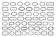 HAND DRAWN DOODLE SHAPES VECTOR SET, a Pattern Graphic by craftlove (Thumbnail 5 of 12)