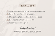 Modern Jewelry Instagram Templates, a Social Media Template by NoheaDesignShop (Thumbnail 11 of 11)