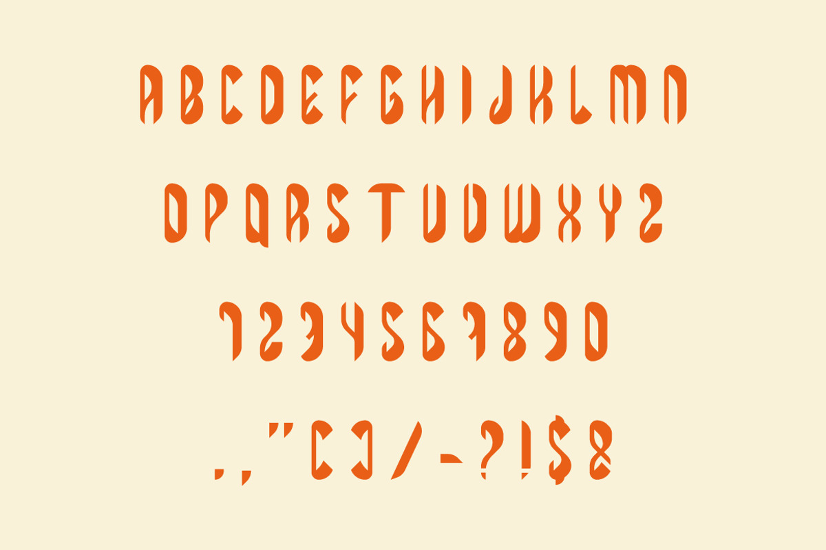 Bameka - Bold Logo Typeface, a Sans Serif Font by 3ab2ou (Photo 3 of 3)