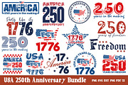 USA 250th Anniversary SVG Bundle, an Object Graphic by FiveStarCrafting (Thumbnail 4 of 4)
