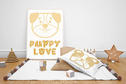 Best Friend - Dog font and clipart, a Font by arausidp (Thumbnail 6 of 10)