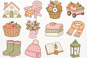 Silly Goose Clipart PNG Fall Harvest, a Seasonal Illustration by SugarCloudStudioArt (Thumbnail 5 of 6)
