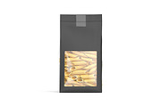 Black Penne Pasta Pack 3D Model, an Object 3D Model by rebrandy (Thumbnail 3 of 9)