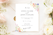 Floral Wedding Bundle for Canva, a Stationery Template by Matisse Studio (Thumbnail 7 of 9)