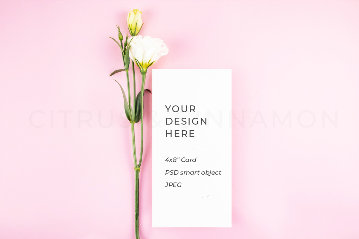 Styled Card & Print Mockup Bundle, a Print Template by Citrus and Cinnamon (Photo 3 of 11)