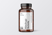 Vitamin & Supplement Bottle Mockup, a Cups & Container Mockup by Mockupdaddy (Thumbnail 3 of 28)